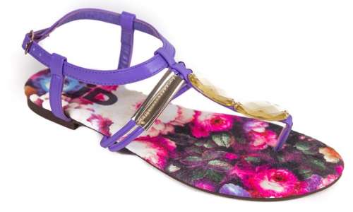 Jeffrey D. Fairy Women's Crystal Gladiator Sandals